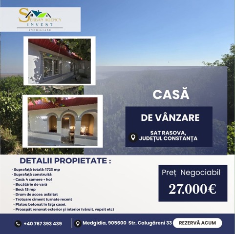 Casa de Vis in Satul Rasova Constanta