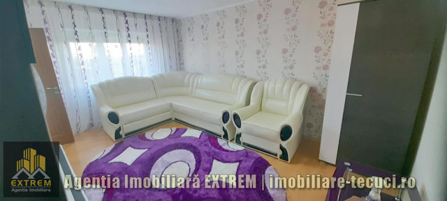 Apartament 2 camere 51mp utilat amenajat i mobilat in Mun Tecuci